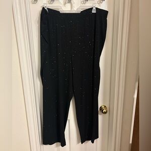 Sparkle knit pants